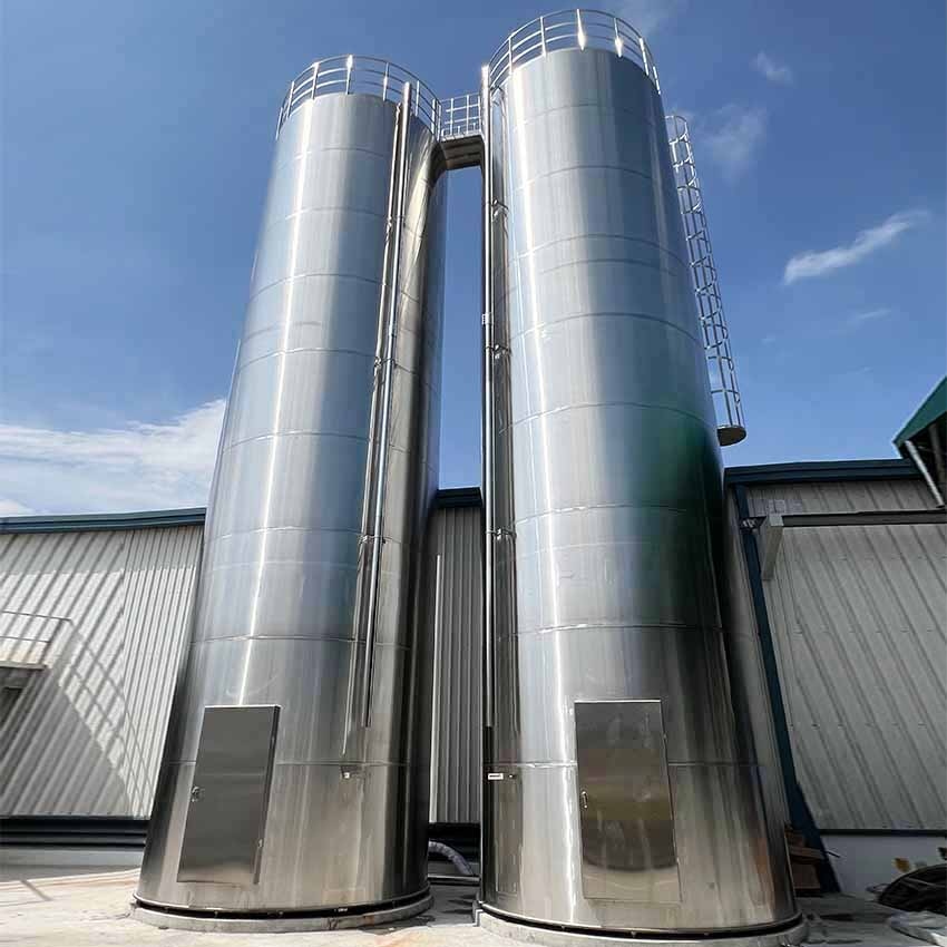 Silo penyimpanan luar dengan sistem pergudangan pintar